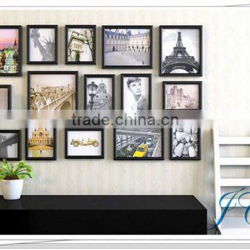 2015 Hot Sale Wall Hanging Wooden Photo Frame Handmade Photo Frames Designs