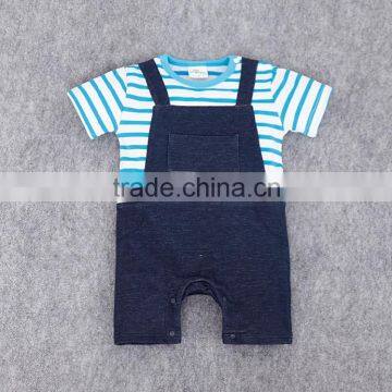 100% Cotton British Style Kids Romper Suit Stripe Gallus Infant Romper Toddlers Clothing Newborn Baby Romper photo-6