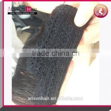 Human Hair Extension Halo Hair Extension 8A Brazilian Unprocessed Virgin Hair Flip in Hair Extension photo-3