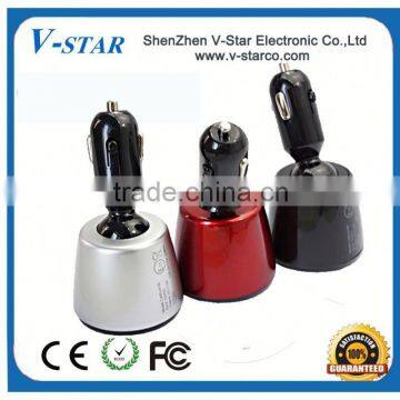 Surface Rubber Oil 5V/5000mA USB Car Charger