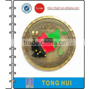 Imitation Antique Army Souvenir Coins With Epoxy