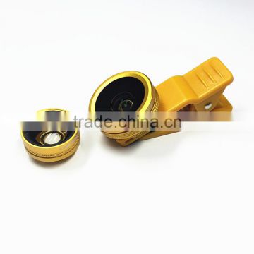 mobile phone camera lens 4 in 1 fish eye lens Mac