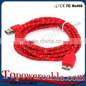 Oem Fast Charging Easy Transfer Mobile Usb 3.0 Data Cable For Samsung Notes