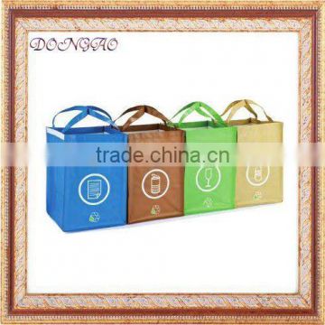 green eco-friendly pp woven garbage bag