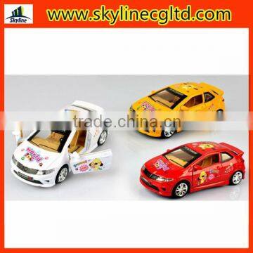 Diecast Classic Car Custom Cartoon Logo Printing Diecast Car Toys