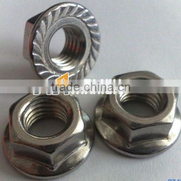 DIN 6923 Titanium Nut for Hexagonal Flange Head