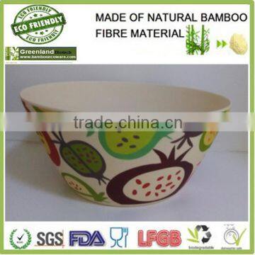 Biodegradable bamboo fiber bowls wholesale