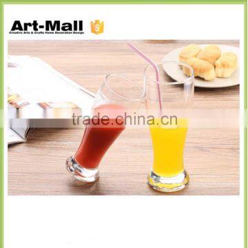 Flexible industrial glass cup set glass essential oil bottle