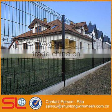 PVC Coated Welded Curved Mesh Fence