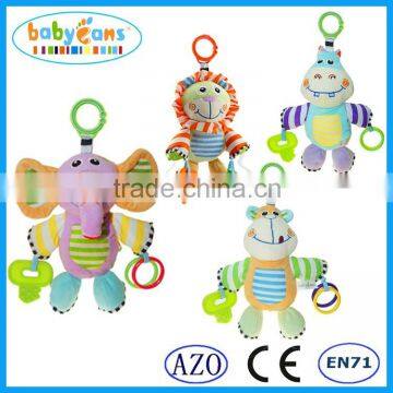 Babyfans Babies Toys Baby Teether Toy With Cartoon Elephant Soft Plush Stuffed Toys babies toys