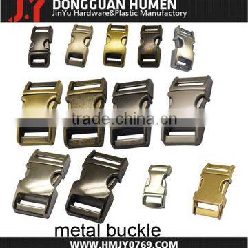 Bag accessory metal buckle for luggage and backpack