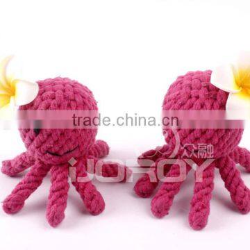 Octopus animal shape cotton pet toys