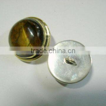 Tiger eye Gemstone Buttons