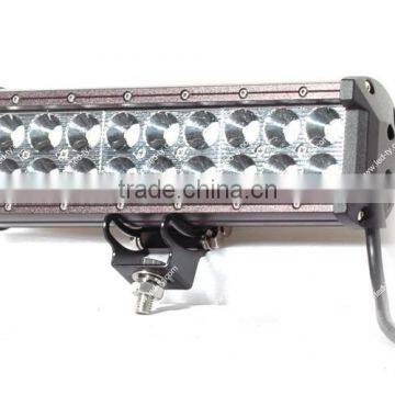 New design 54w led driving light bar, 9'' LED offroad light , led work light bar for trucks