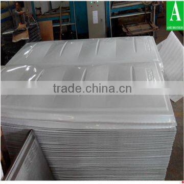 Large white ABS vacuum forming plastic decorative wall