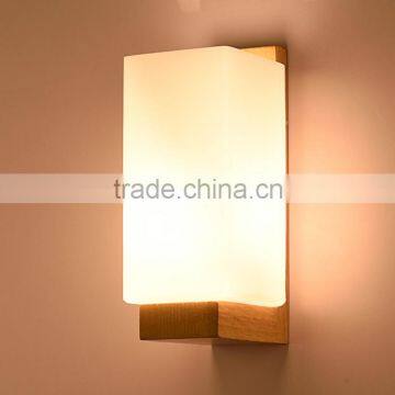 Rectangle Milk White Glass Stair Wall Lamp Home LED Bedside Wall Lamp                        
                                                Quality Choice