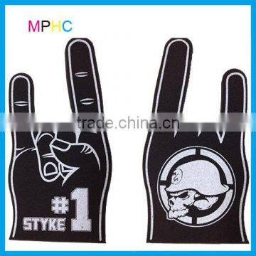 Promotional Cheering EVA PU Sponge Foam Finger Foam Hand