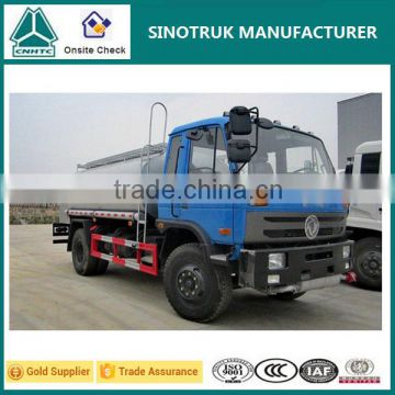 10CBM Capacity Fuel Tank Truck Dongfeng 4x2 Oil Tanker Truck for Sale