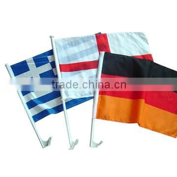 Blank car flag cheap customerized car flag