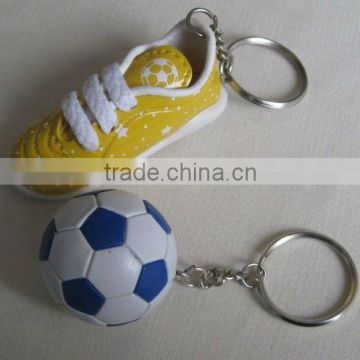 Brasil football keychain