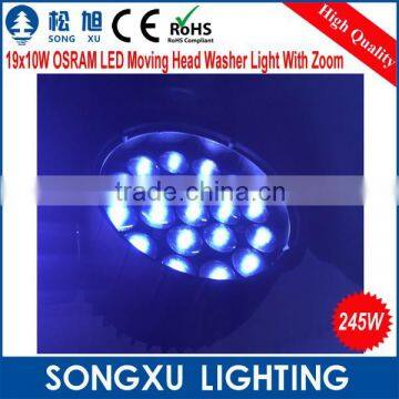 19*10W Osram Led Moving Head Washer Light for Stage Disco Club Party photo-4