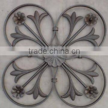 handmade wrought iron component for iron gate/fenc/window grill