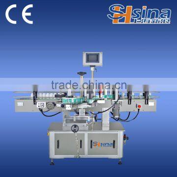 China economical automatic round bottle labeling machine with digital printing