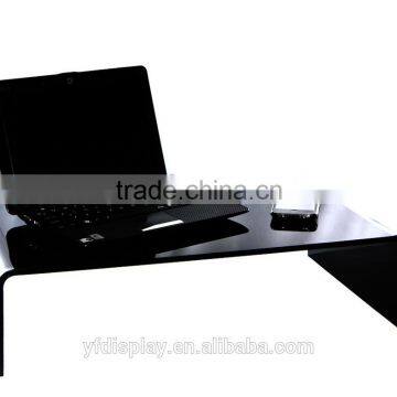 Hottest Sell Black Acrylic Laptop and Accessories Table