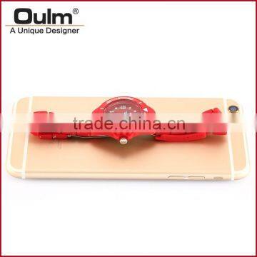 2015 Oulm Cheap Plastic Watch, Plastic Kids Digital Watches, Colorful Plastic Watch Wholesales photo-5