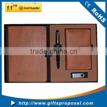 OEM Notebook Gift/Diary Gift/USB Flash Drive Gift Set photo-4