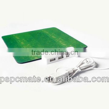 mouse pad with 3 pott usb hub