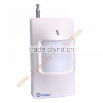 Wire Wide Angle PIR Detector with chargeable battery