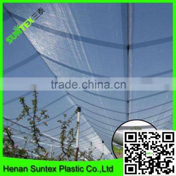 Hail guard net for fruit protection