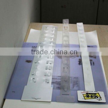 PP hang strip for supermarket display strip hang