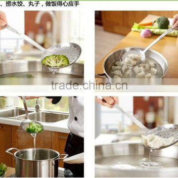 All Frged Kitchen Utensils Strainer Scoop,Strainer Ladle