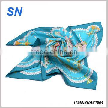 fashion hot sell custom silk scarf printing