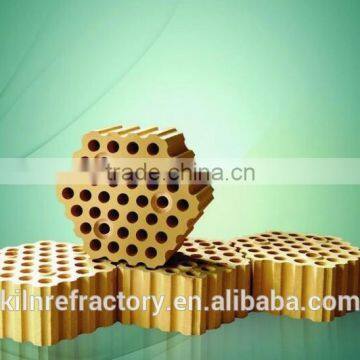 Manufacturer Silica Checker Brick With Irregularly-shaped Hole Used for Hot-Blast Stove