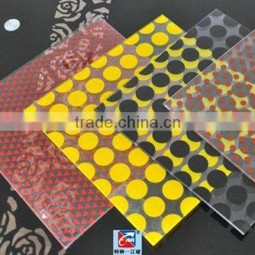 TENA 12mm colorful glazed glass