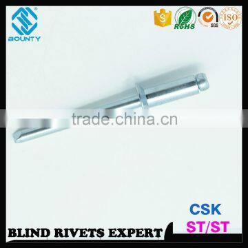 ISO15980 STEEL RIVET BODY STEEL MANDREL CSK ST/ST RIVETS