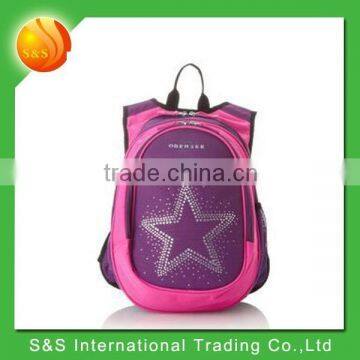 2015 best selling large capacity child school bag