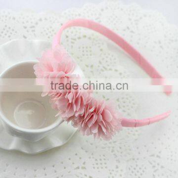 Korean Style Children Headband,Chiffon Flower Headband,Baby Flower Headband photo-4