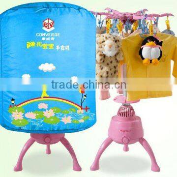 sunshine baby mini folding portable electric clothes dryer