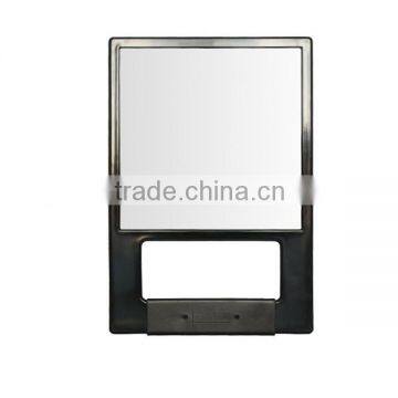 single side handheld barber mirror for hair salon/cheap plastic mirror