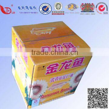 Custom Flexo Printed Corrugated Cokie Pckaging