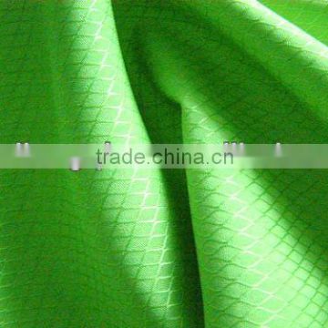 SGS Polyester Microfiber Plaid Fabric Semi Dull