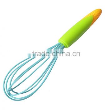 100% Food Grade silicone whisk with corn shape handle