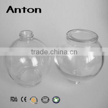 425ml Clear Round Glass Wine Bottle for Alcohol Drinking Botle photo-3