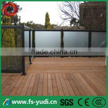Andonized Aluminum Handrail for Stairs