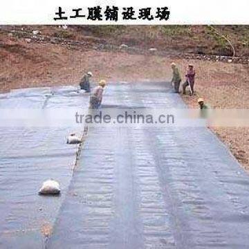 black hdpe geomembrane for sanitary landfill