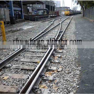 railway monoblock crossing turnout